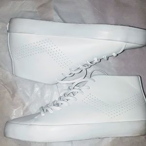 Pony leather sneakers